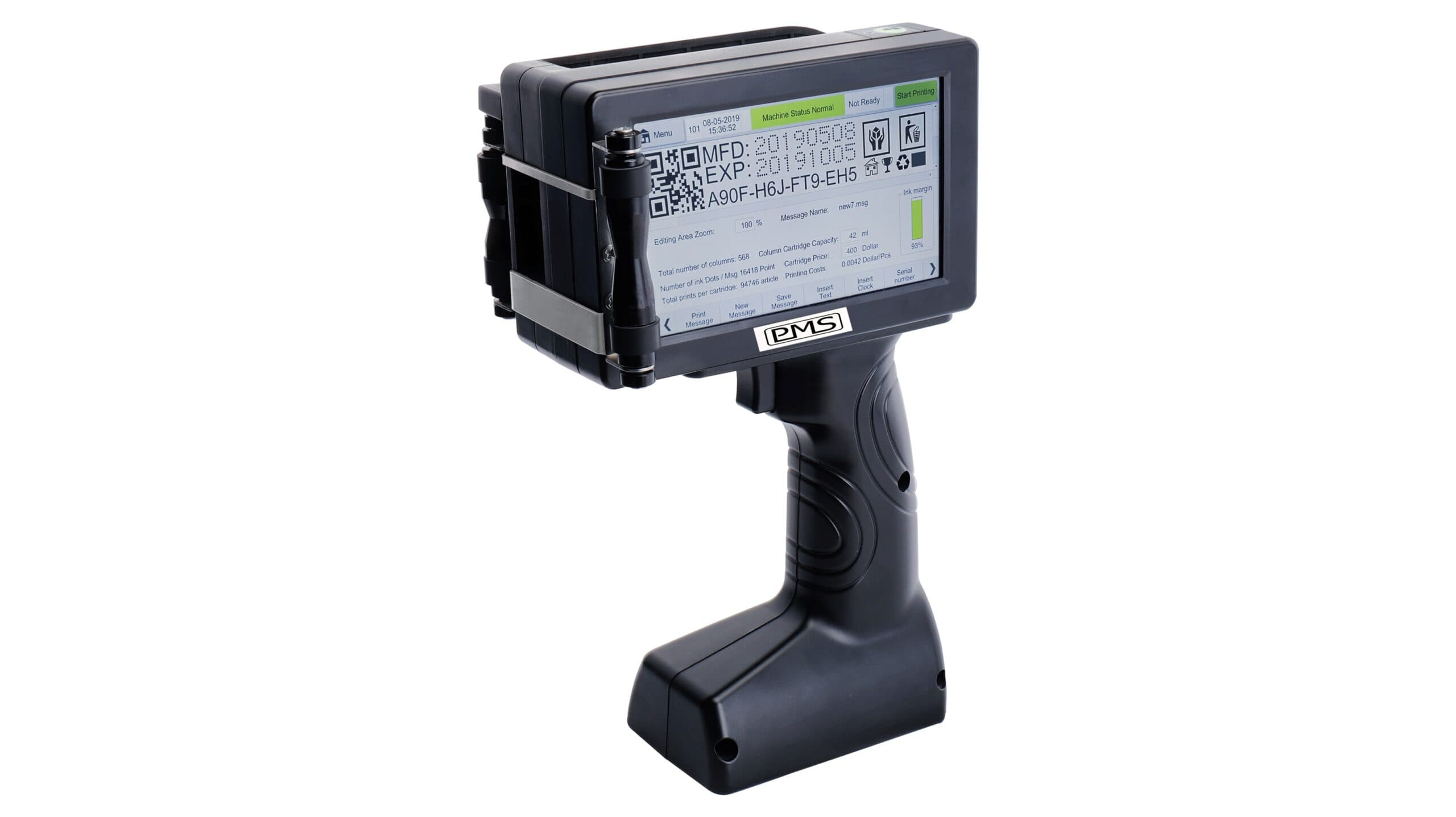 PMS-131H (handheld) – High-Resolution Thermal Inkjet Printer